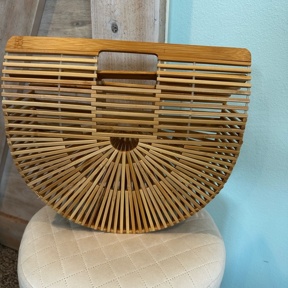 Natural Bamboo Women's Handbag
